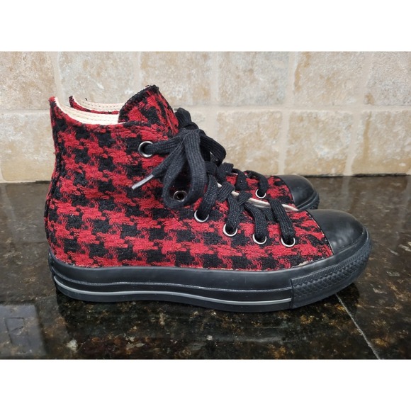 Converse Chuck Taylor All Star Shoes Red/Black Men's Size 4, Womens Size 5.5 - Picture 3 of 10